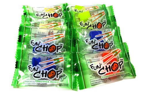 5 Fun Chops Funchop Training Chopsticks Cheaters Helpers Individually Packaged