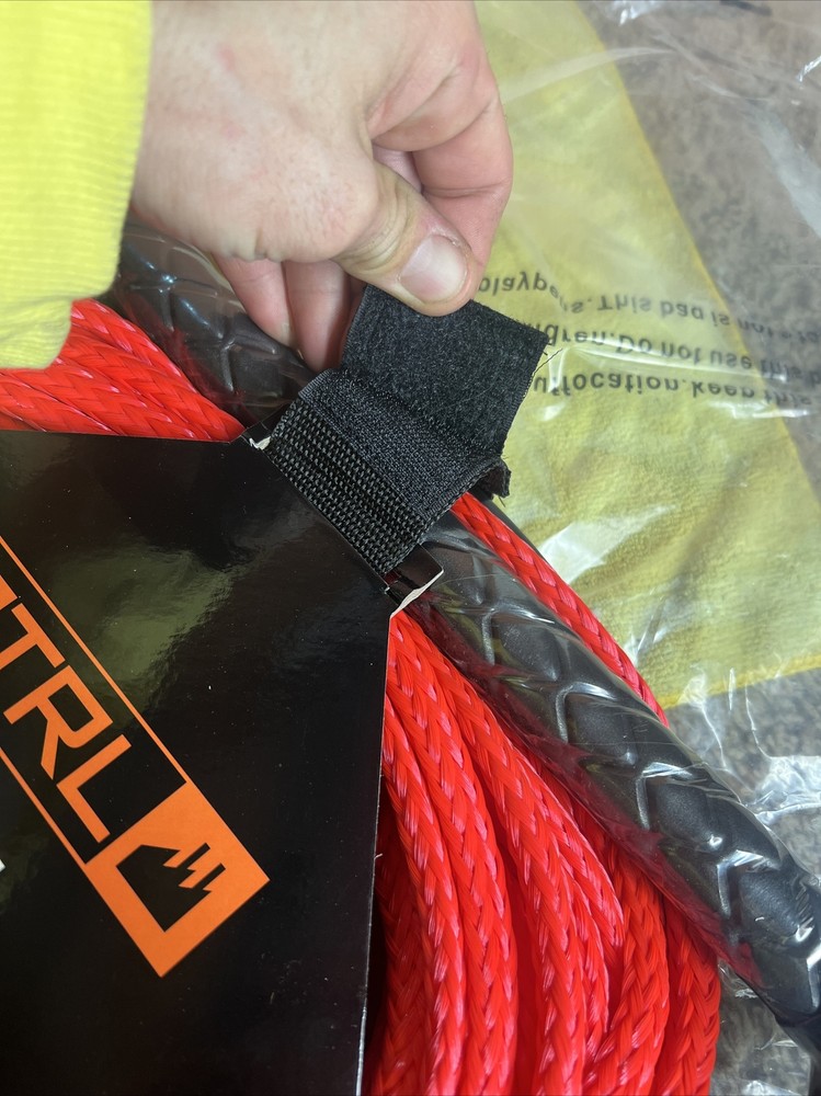 CTRL Scope Wakeboard Rope Handle Combo w/ PE Mainline Rope 70ft Red Black Floats