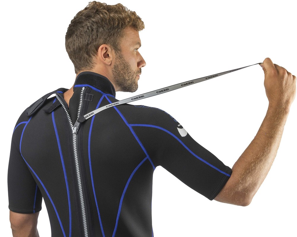 Tortuga 2.5mm Man, Black/Blue, M
