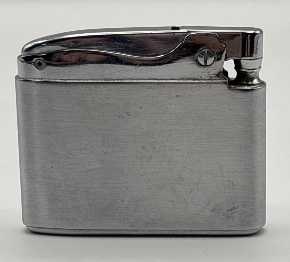 Vintage Ronson Adonis Slim Silver Tone Lighter USA Not Working