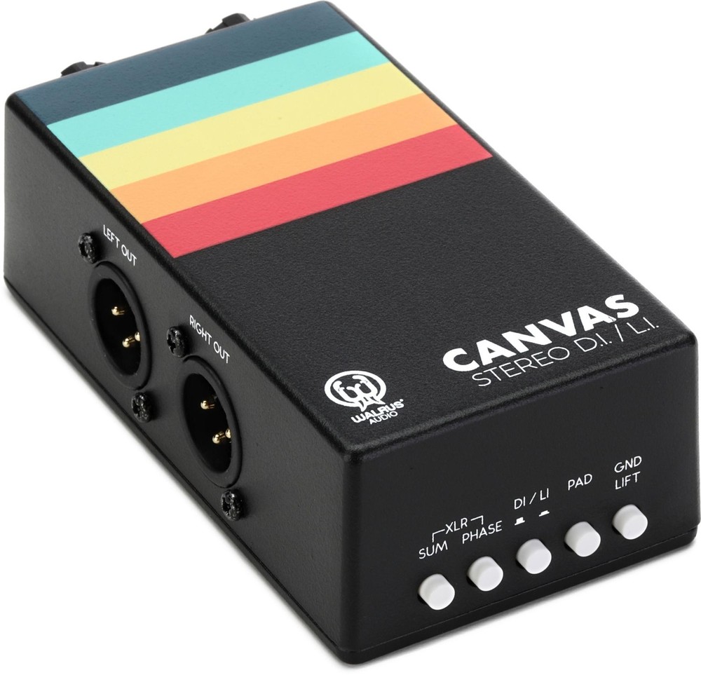 Walrus Audio Canvas Stereo Direct Injection Box