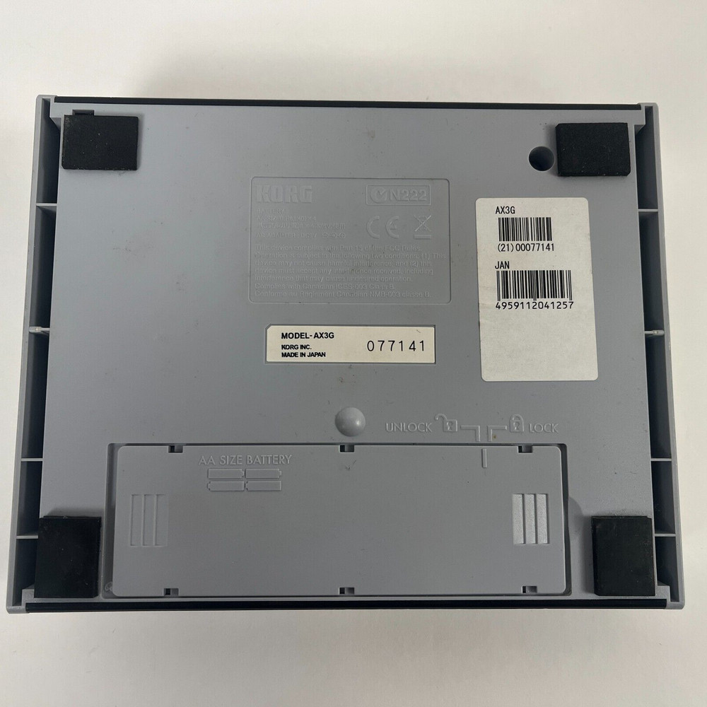 KORG TONE WORKS AX3G Electric Guitar Multi Effects Processor MADE IN JAPAN Used