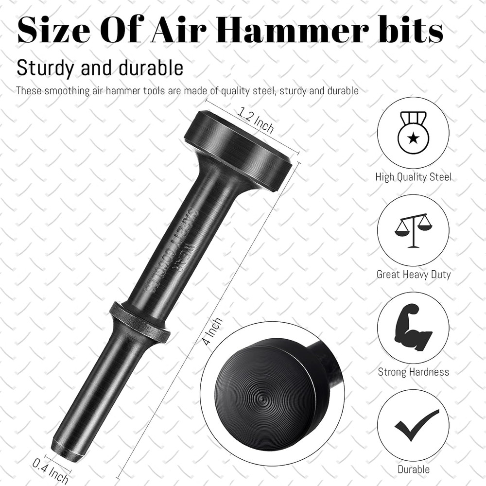 Smoothing Hammer Attachments Tool Pneumatic Hammer Bit Pneumatic Chisel Bit Tool