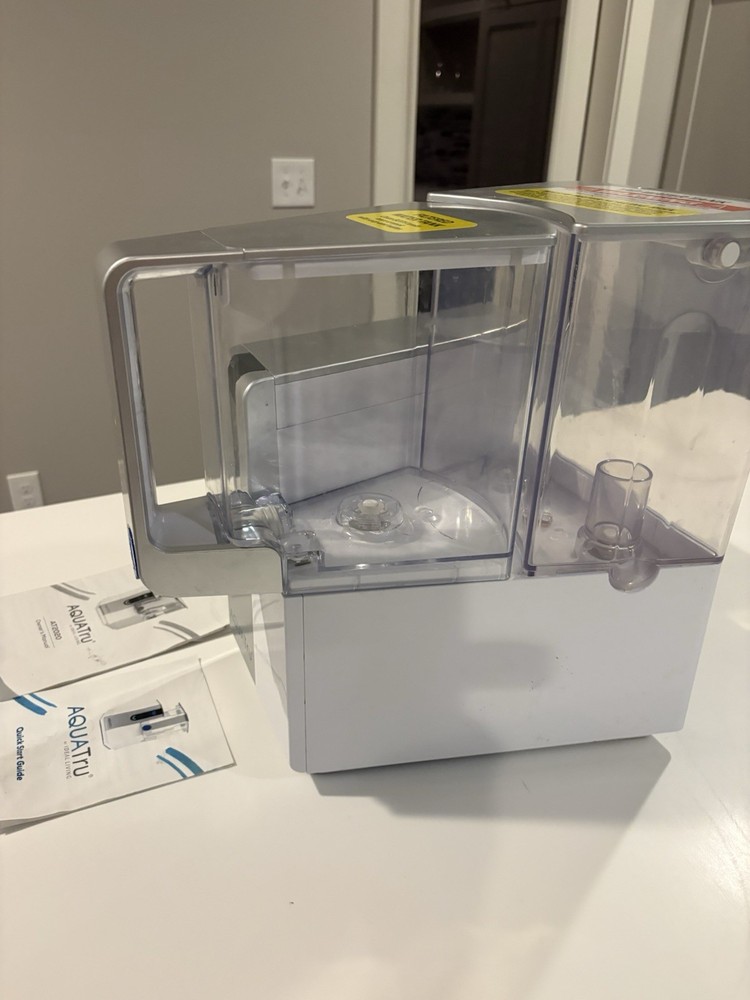 AquaTru AT2020 Countertop Reverse Osmosis Water Filter w/ Adapter Manuals