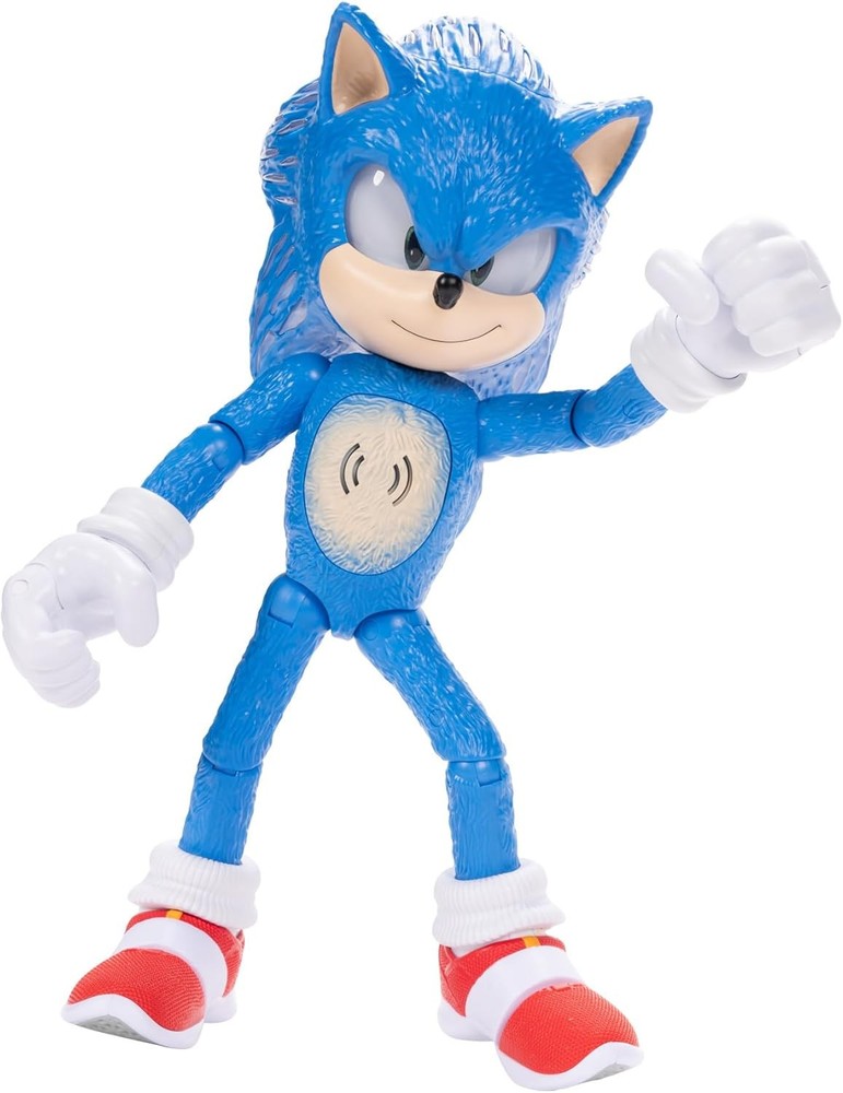 Sonic The Hedgehog 3 Ultimate Talking 12-Inch Figure, Features 30+...