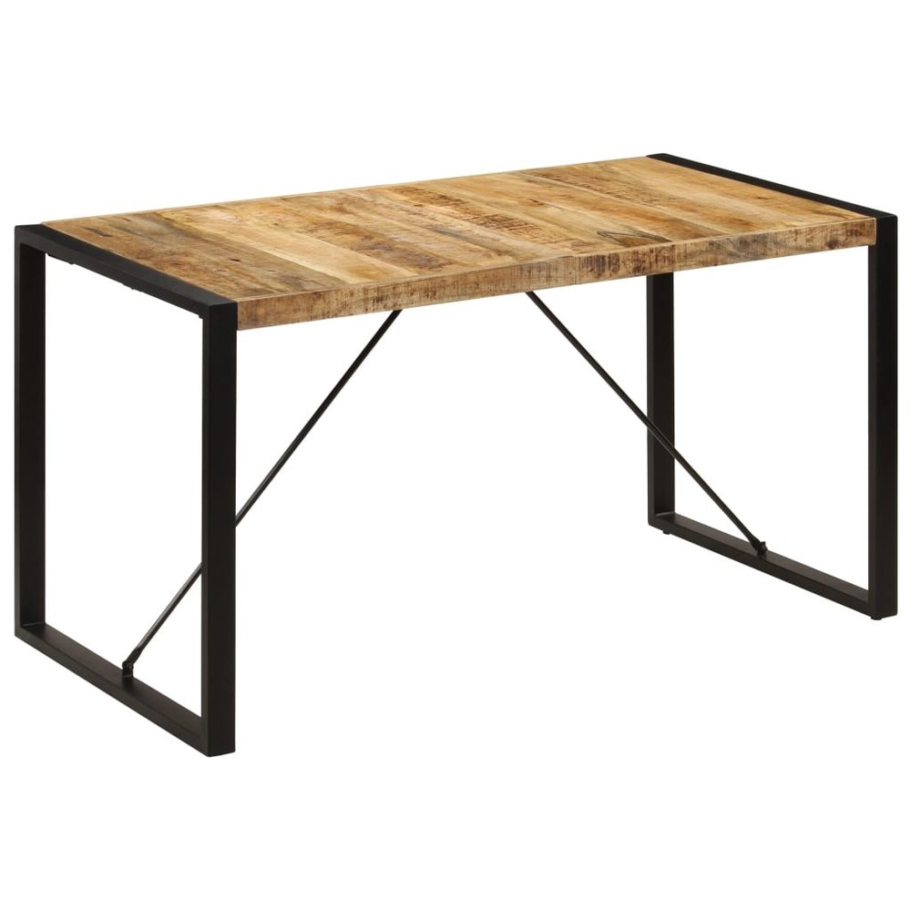Dining Table Kitchen Table Dining Room Dinner Table Solid Mango Wood vidaXL