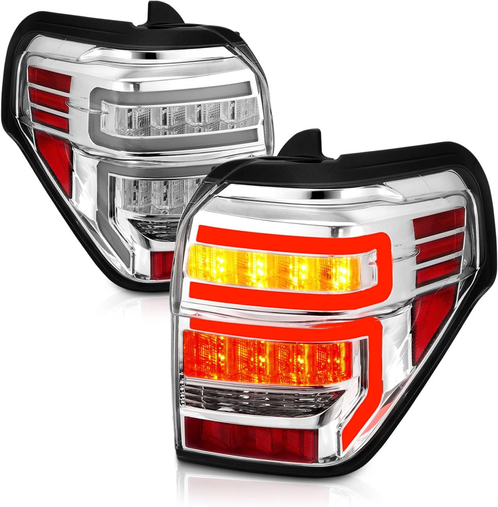 for 2014-2023 Toyota 4 Runner Sequential LED Light Tube Replacement Tail Light A
