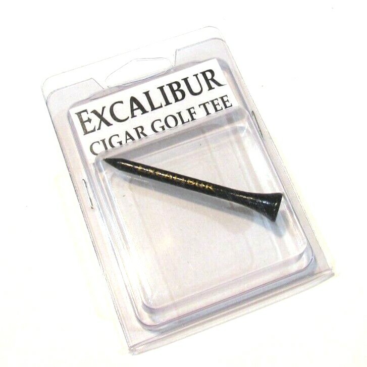 Excalibur Cigar Golf Tee Advertisement Collectible (Repackaged)