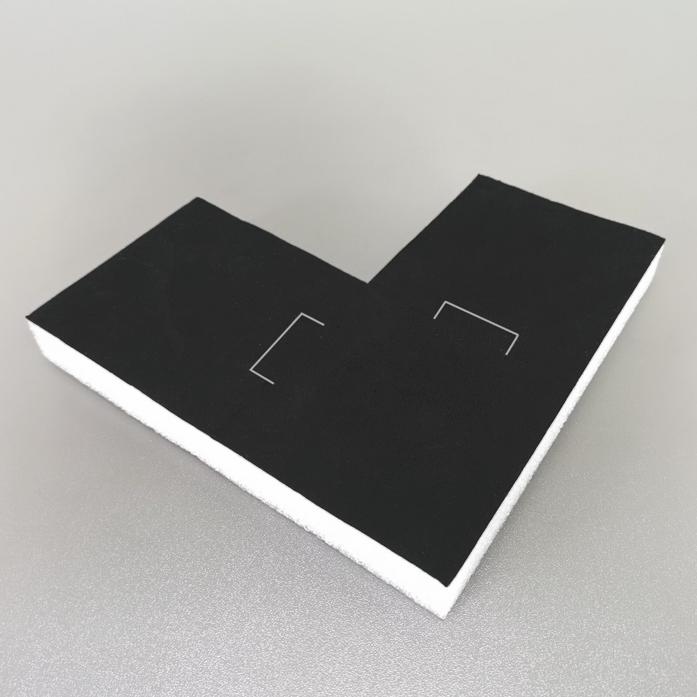 48 PIECE PE Corner Protectors 3X3X4" Packaging Shipping Boxes Flat Fold Cushion