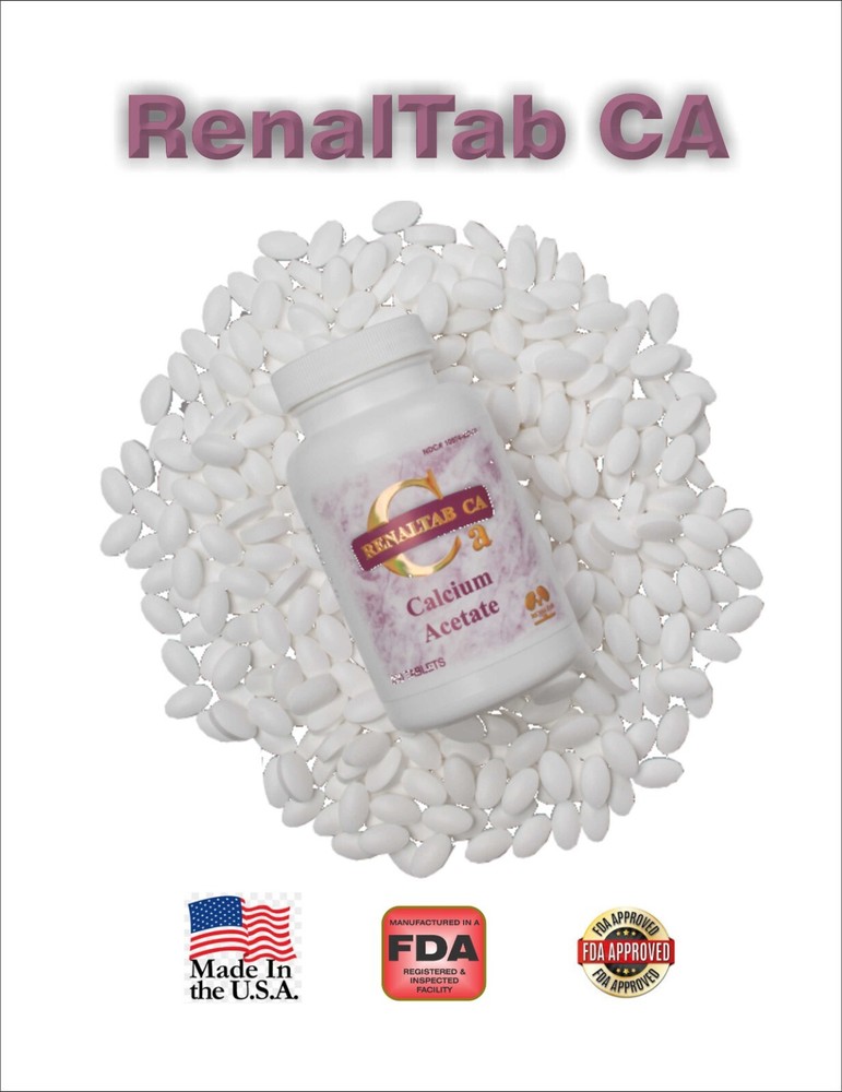 RENALTAB Ca, Calcium Acetate USP