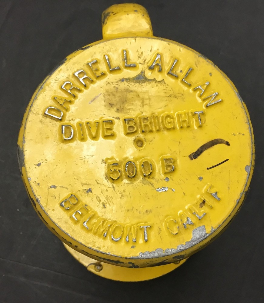 Screen-Used Divers Light from Jaws Signed by Spielberg, Scheider & Dreyfuss JSA