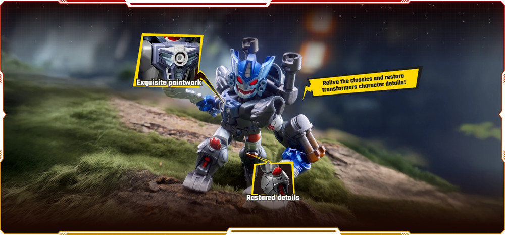 Blokees Transformers Optimus Primal Chase Special Armor Type Defender Version 06