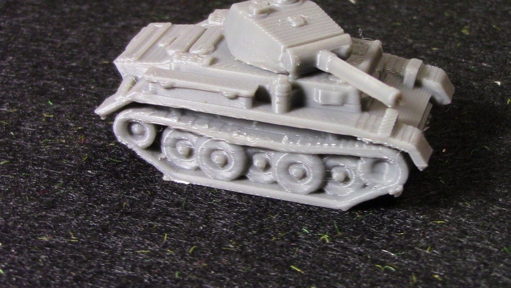 🔥 15mm 3D Print WW2 German Pz II