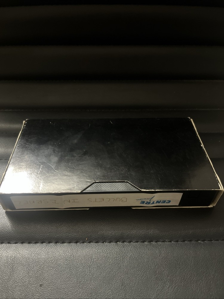 Washington Bullets In Israel Full Broadcast VHS MAXELL