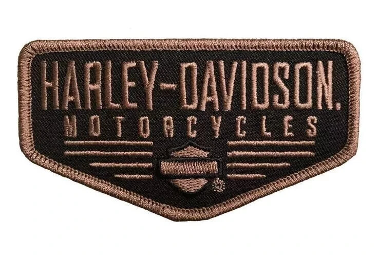 6 pieces Harley Davidson Patch Iron Logo Embroidered