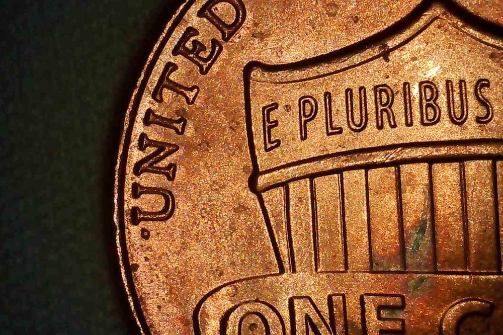 Multi Error Coin - 2023 P Lincoln Cent - Die Chips Doubling Grease Shield Penny
