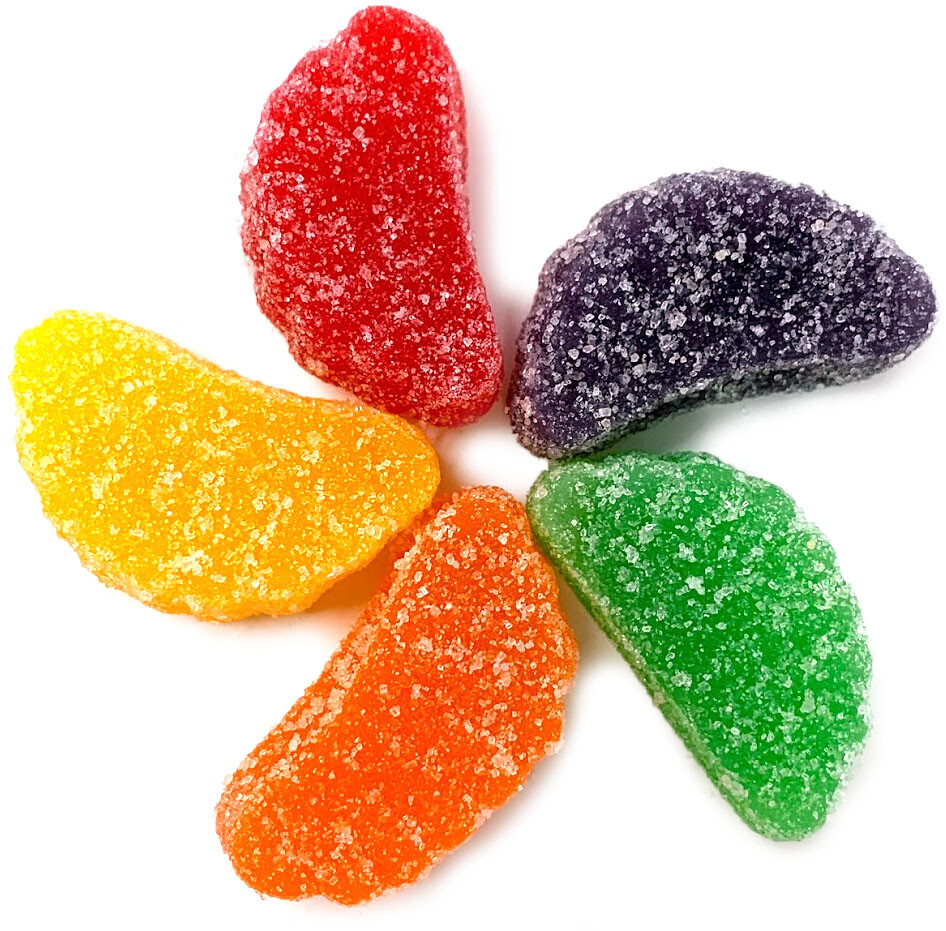SweetGourmet Assorted Fruit Slices | Jelly Bulk Candy | 7 Pounds