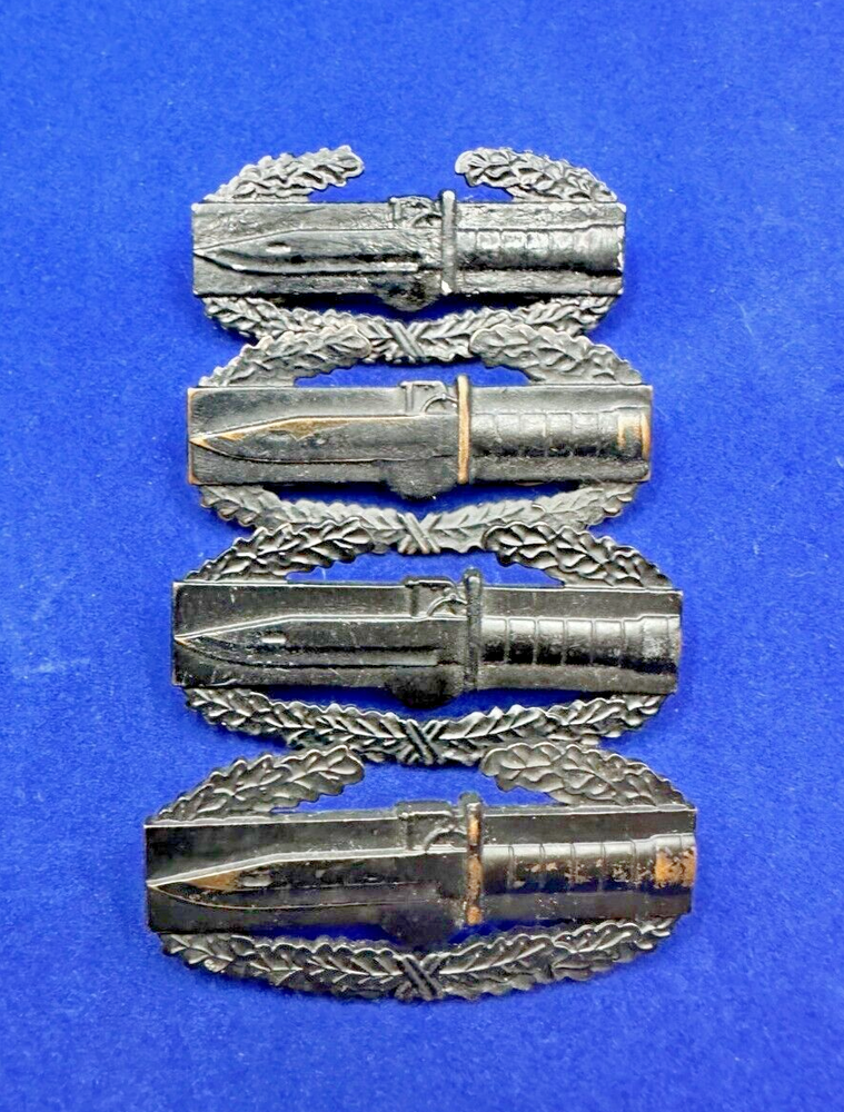 US Modern Combat Action Badge Military Pin Subdued (Various Marks)