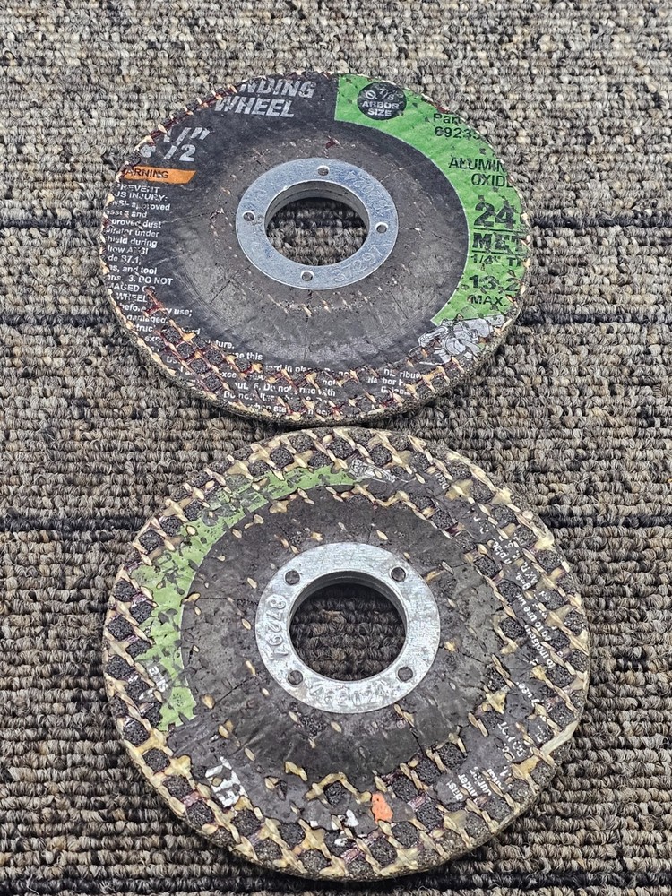 (QTY 9) Mixed Lot Grinding & Cutting Discs Wheels Assorted Size