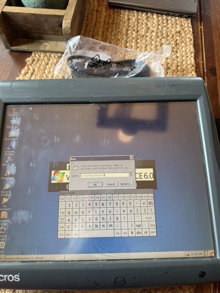 Micros Workstation 5A System Unit Touch Screen POS Terminal