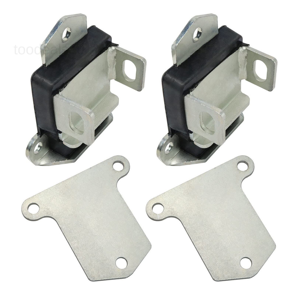 Pair(2) 3474 Engine Motor Mounts SBC BBC Compatible with Silver