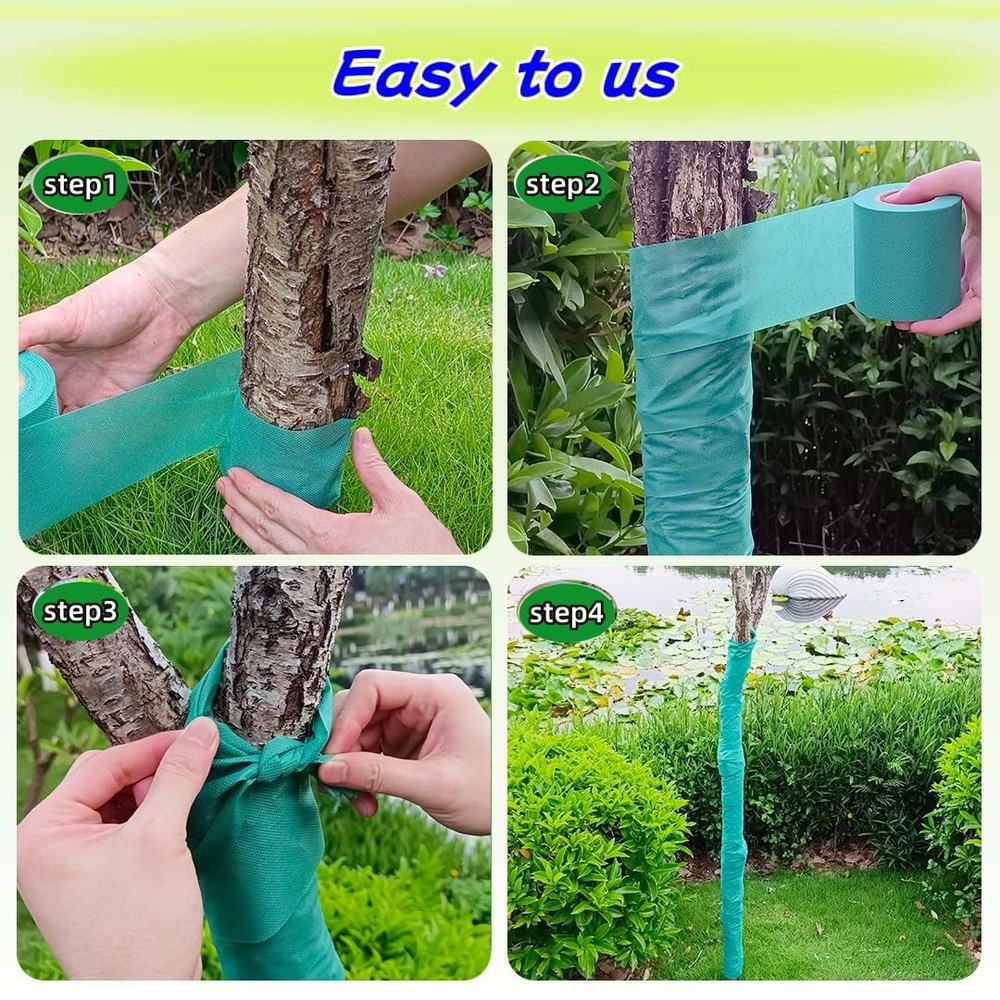 3 X 120 Tree Wrap to Protect Bark Tree Trunk Protector Wrap - Protect Young T
