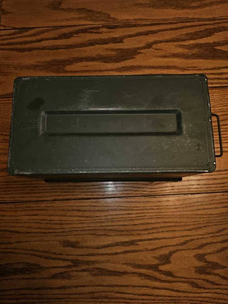 Vintage Ammo Box Metal