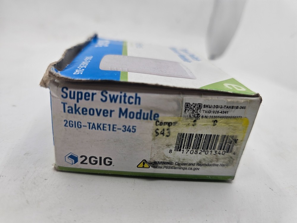 2GIG-TAKE1E-345 eSeries Encrypted Super Switch Takeover Module