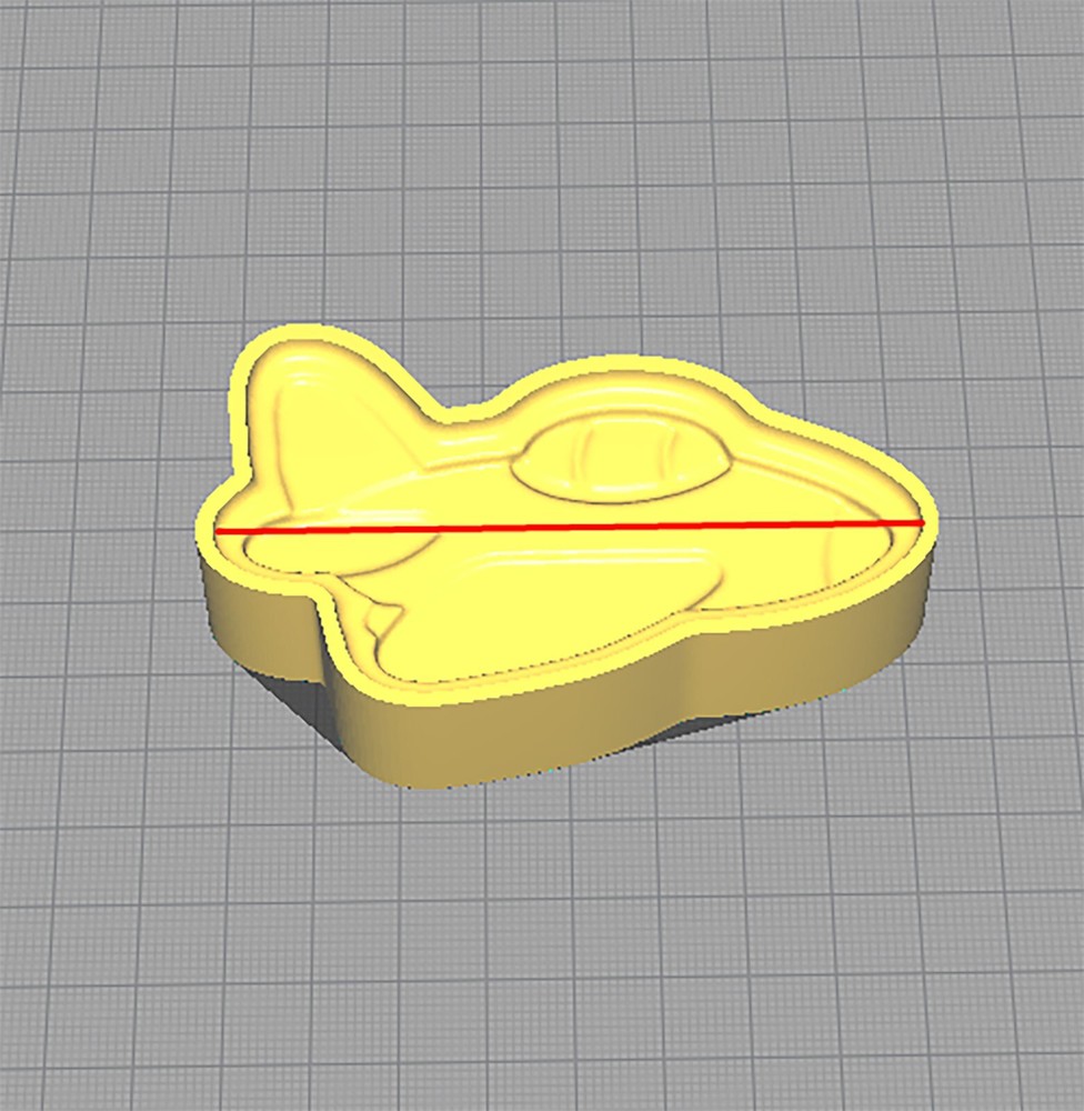 Airplane Bath Bomb Mold, DIY original BathBombs Set 3D Printed Kit