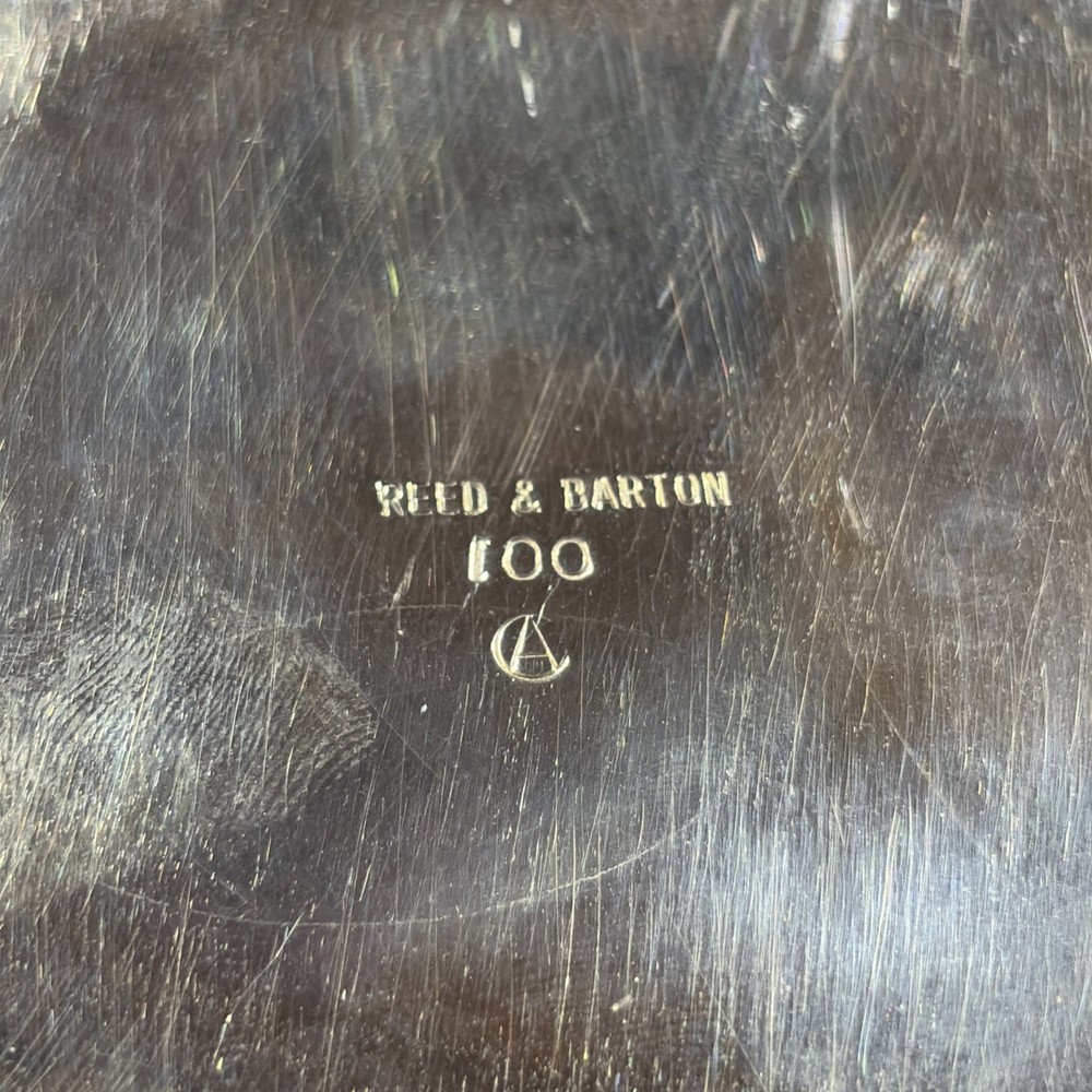 Post 1900 Reed & Barton Antique Swan Dish