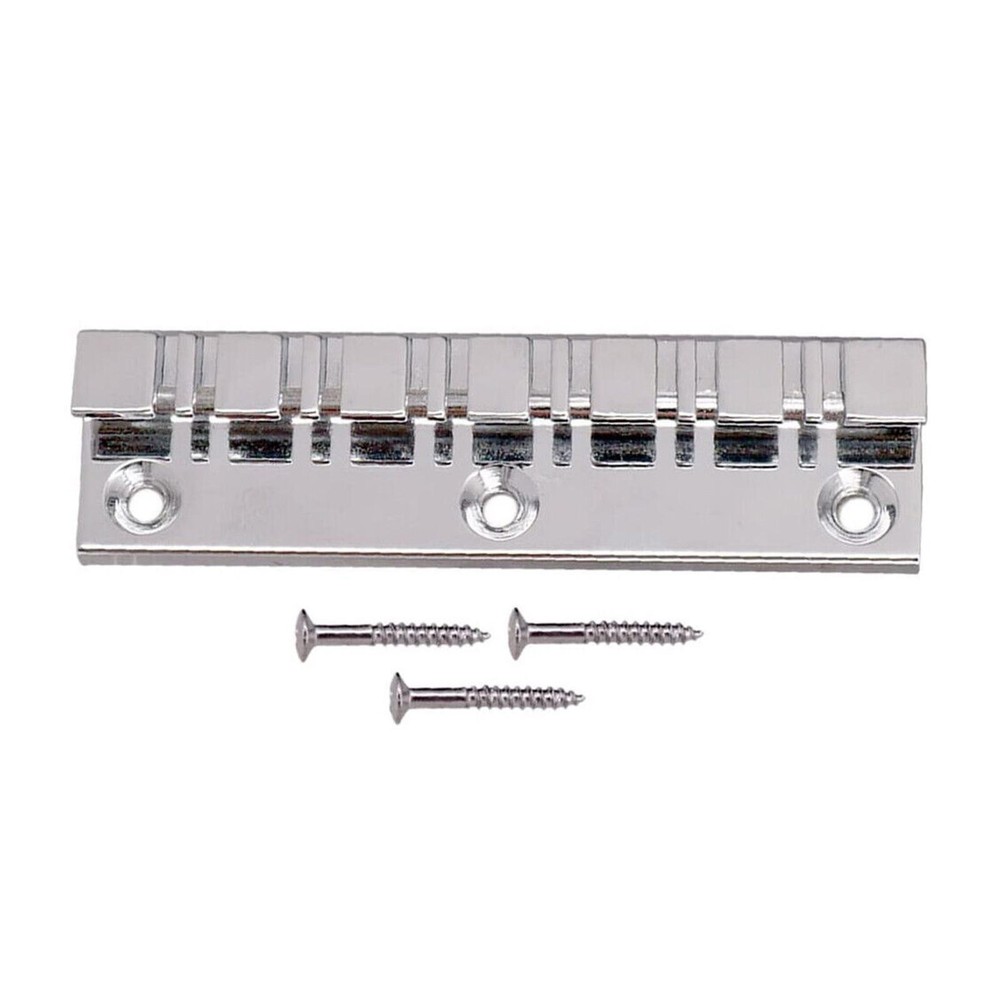 12 Strings Anchor Type Metal Bridge Fixed Harp Bridge String for Electric Guitar