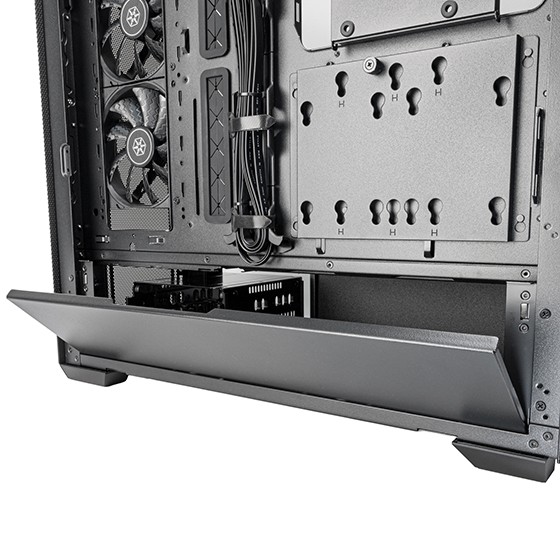 Silver Stone SST-SEH2-B SETA H2 Highly Versatile/Cooling Workstation Chassis