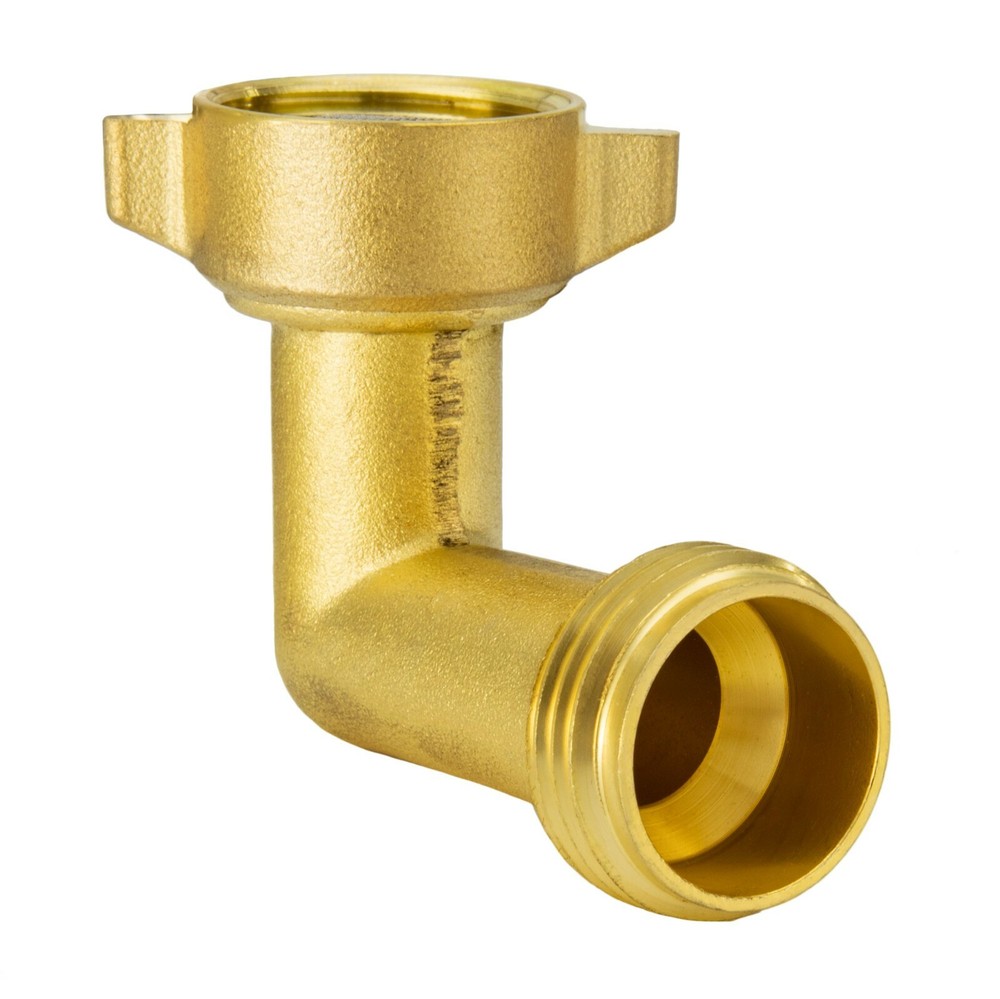 RecPro RV Camper 90 Degree Brass Hose Elbow City Water Inlet