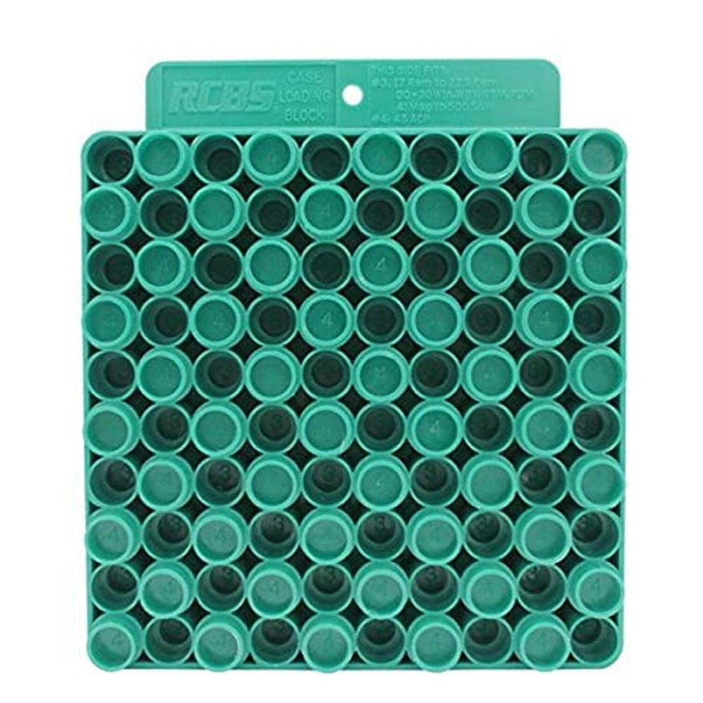 RCBS 09452 Universal Case Loading Block Green One Size