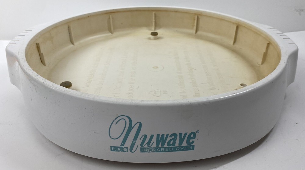 NuWave Pro Oven Replacement Bottom Base Drip Tray Pan Holder Only 20201 20204