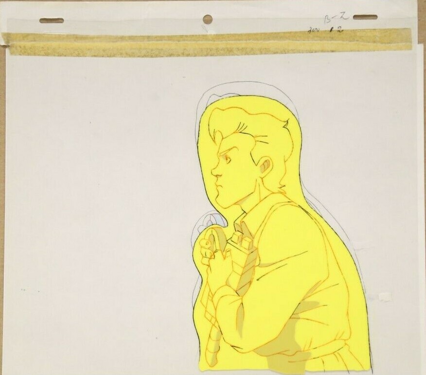 GhostBusters Original Production Drawing And Cel 79-28 Used Cond.