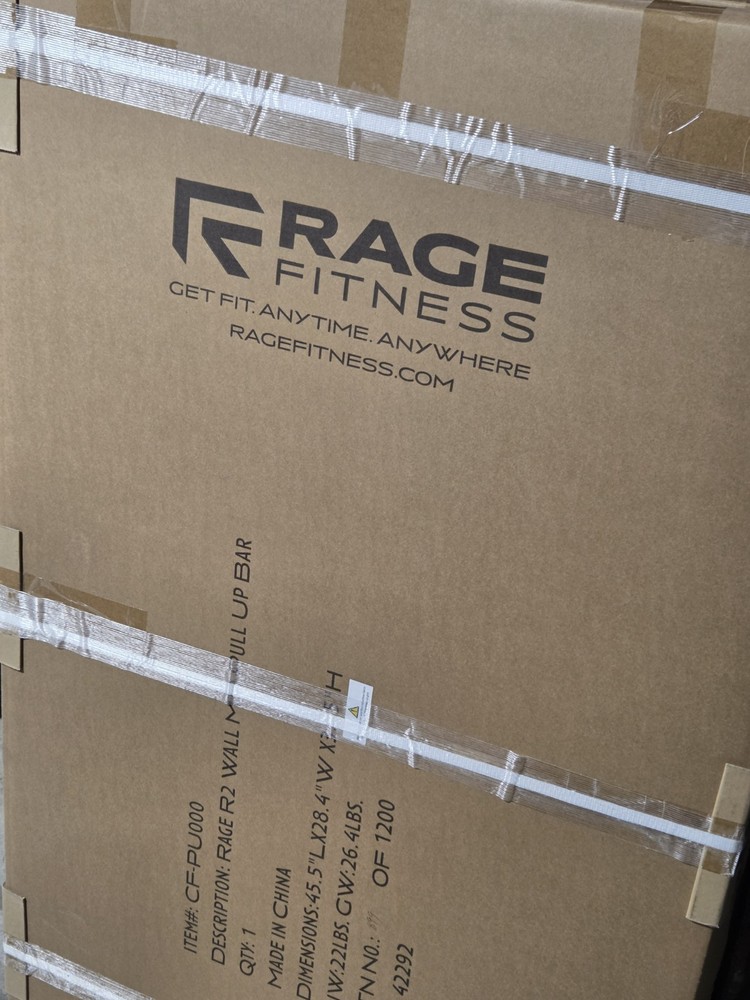 Rage Fitness R2 Wall Mounted Pull-Up Bar