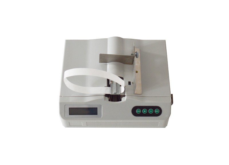 110V 60Hz Automatic Small Cross Binding Machine Banknote Binder Width 2.5CM-15CM