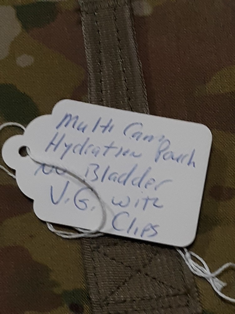 USGI Multi Cam Hydration Carrier VG No Bladder