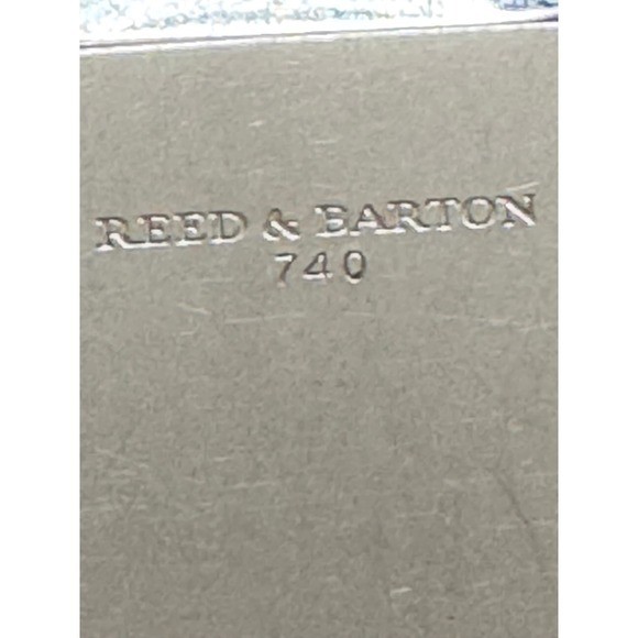 Vintage Reed & Barton Silver-Plated Match Safe / Vesta case (No. 740)