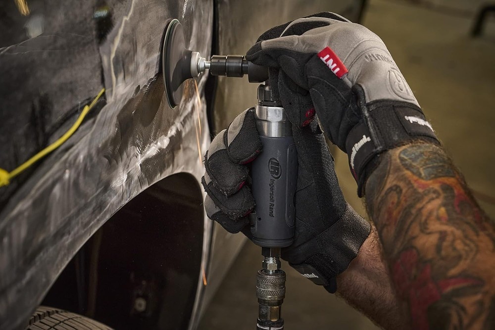 High-Performance 302B Pneumatic Angle Grinder - Ideal for Grinding and Polishing