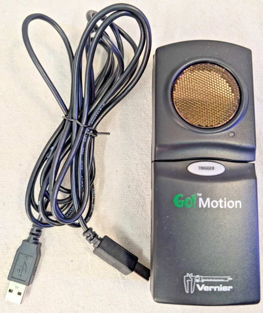 Vernier Go! Motion Sensor w/USB Cable Velocity/Acceleration Data Educational