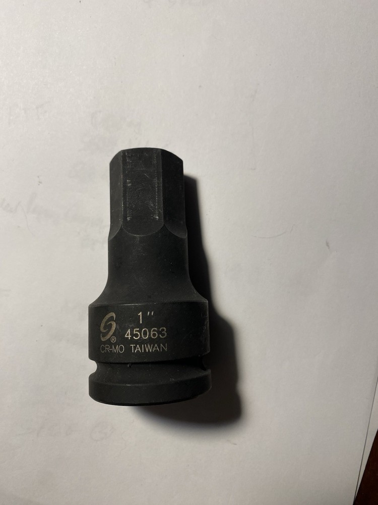 Sunex 45063 3/4-Inch Drive 1-Inch Hex Driver Impact Socket 3/4″