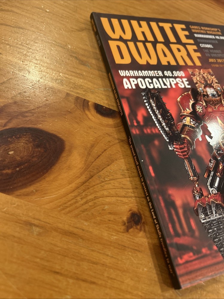 Games Workshop: White Dwarf Monthly Magazine July 2013 Apocalypse