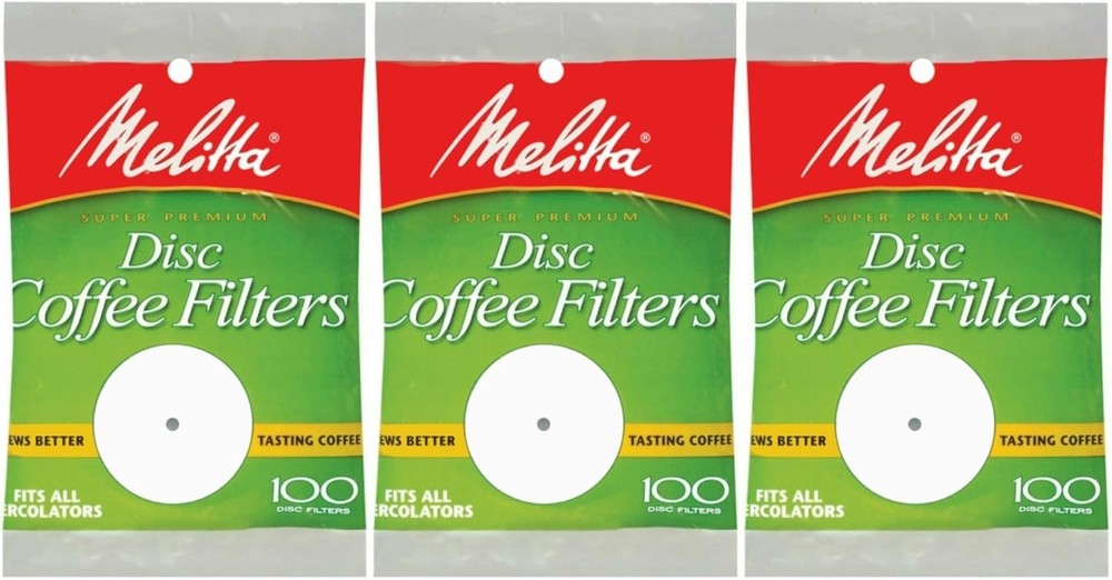 100-Pack Disc Coffee Filters
