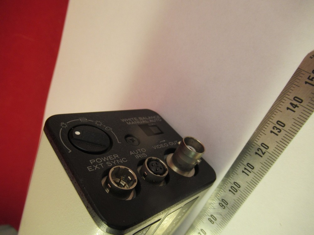 JAVELIN CCD CAMERA MCS JE3362 MICROSCOPE PART AS PICTURED #FT-4-122