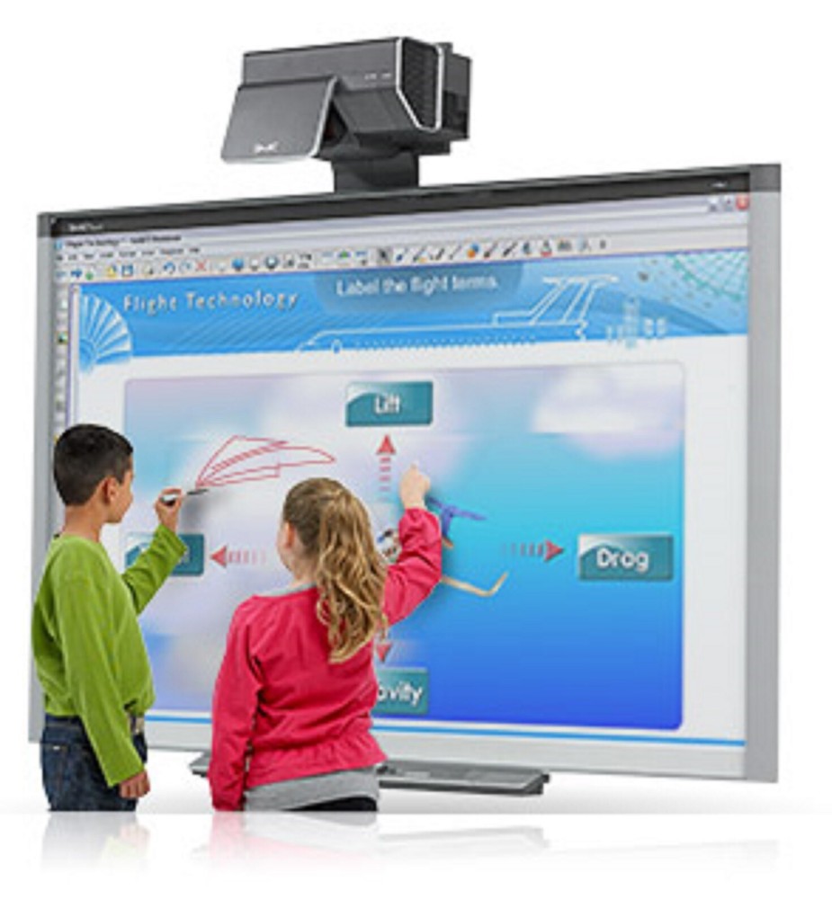 Interactive Smart Board SBX885 and Smart throw projector UX60