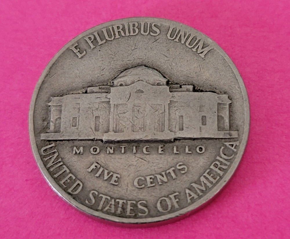1939 Jefferson Nickel No Mint Mark