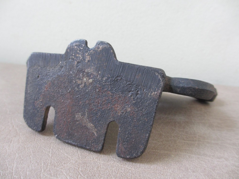 Vintage Cast Iron Boot Scraper Shoe Scraper Doorstop Mountable Rustic