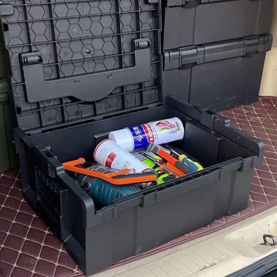 POCHY Solid Tool Box Tool Boxes Plastic Toolbox Organizer Tool Kit Portable Hard
